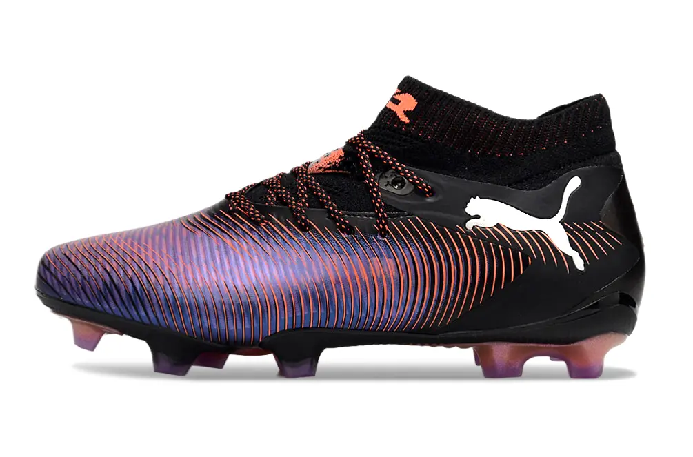 Puma Future 8 Ultimate FG - Black/Electric Orange/Deep Purple