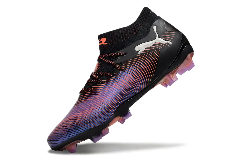 Puma Future 8 Ultimate FG - Black/Electric Orange/Deep Purple