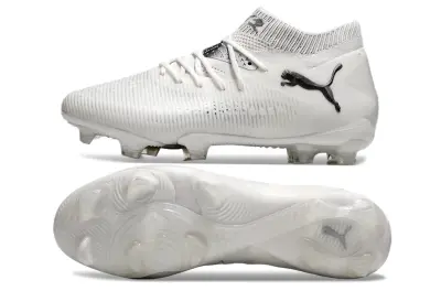 Puma Future 8 Ultimate FG - White/Snow White/Black Panther