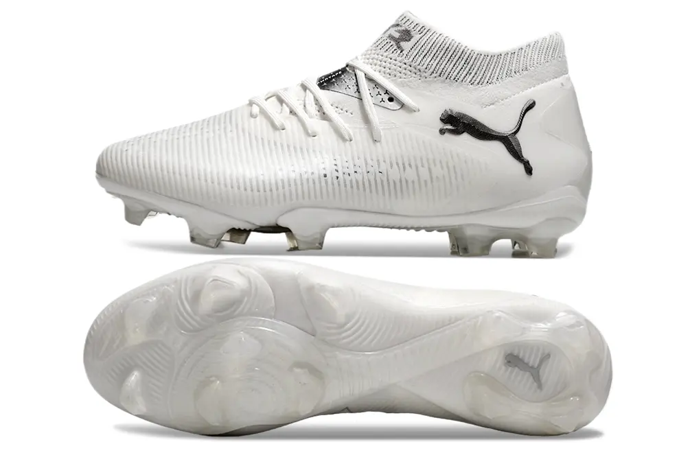 Puma Future 8 Ultimate FG - White/Snow White/Black Panther