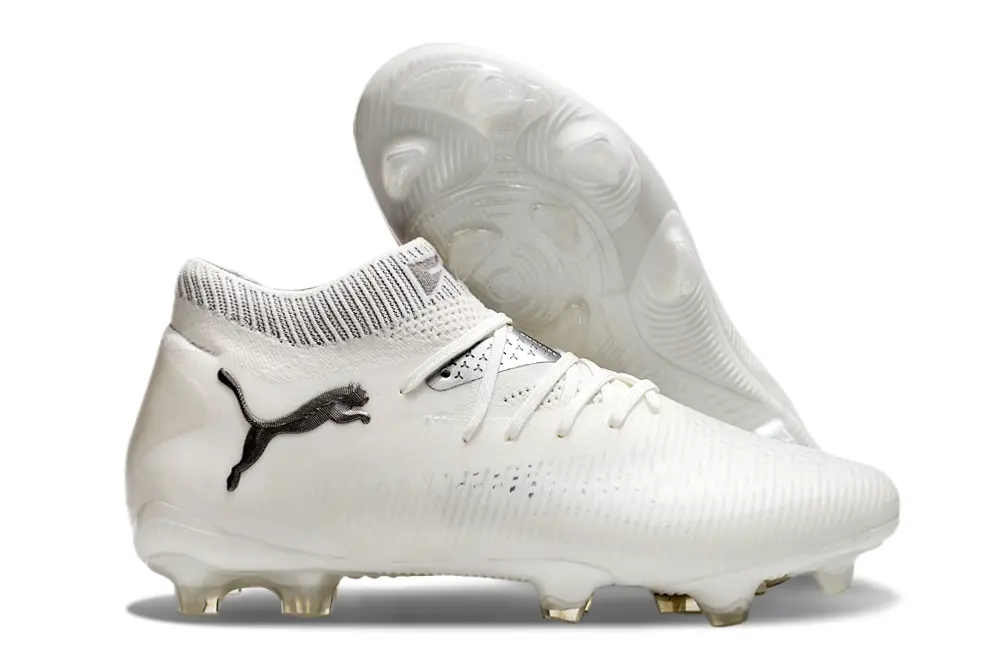 Puma Future 8 Ultimate FG - White/Snow White/Black Panther