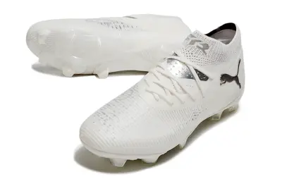 Puma Future 8 Ultimate FG - White/Snow White/Black Panther