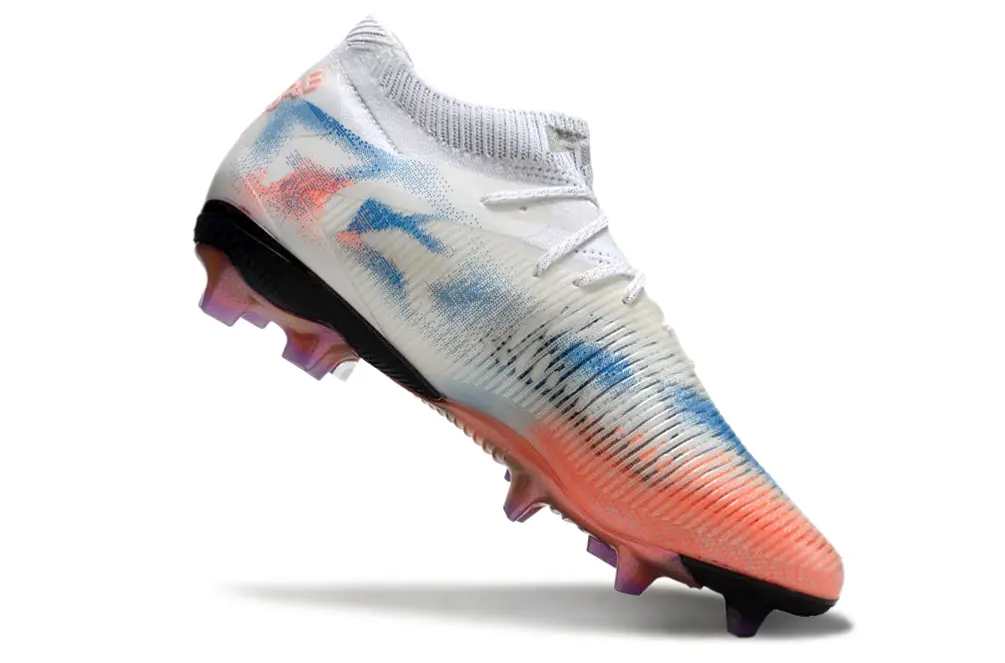 Puma Future 8 Ultimate FG - White/Sunset Orange/Bright Blue