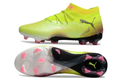 Puma Future 8 Ultimate FG - Yellow/Electric Yellow/Black Pink