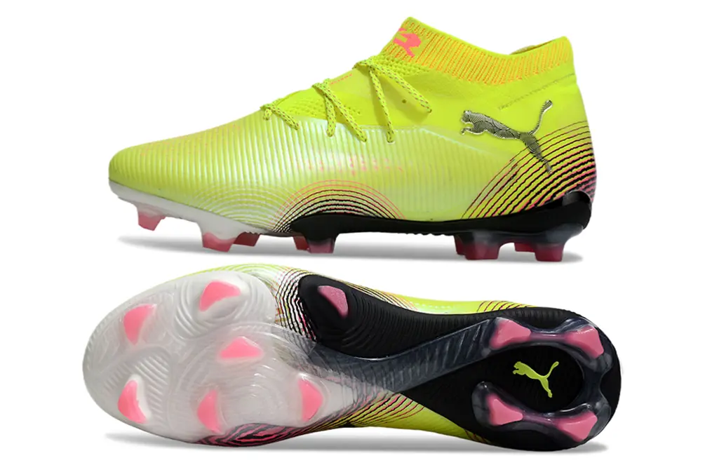 Puma Future 8 Ultimate FG - Yellow/Electric Yellow/Black Pink