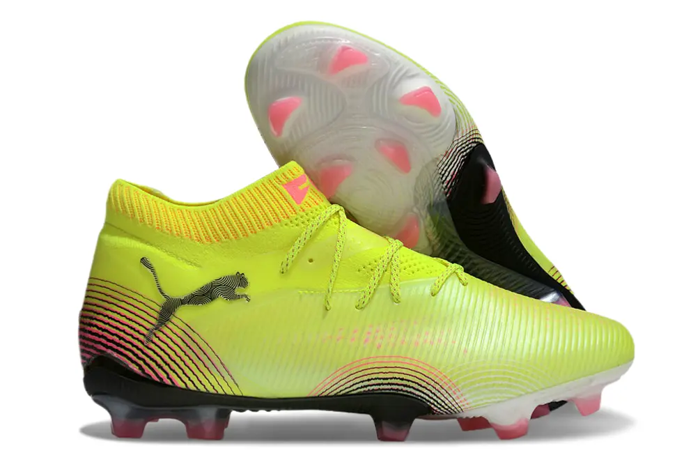 Puma Future 8 Ultimate FG - Yellow/Electric Yellow/Black Pink