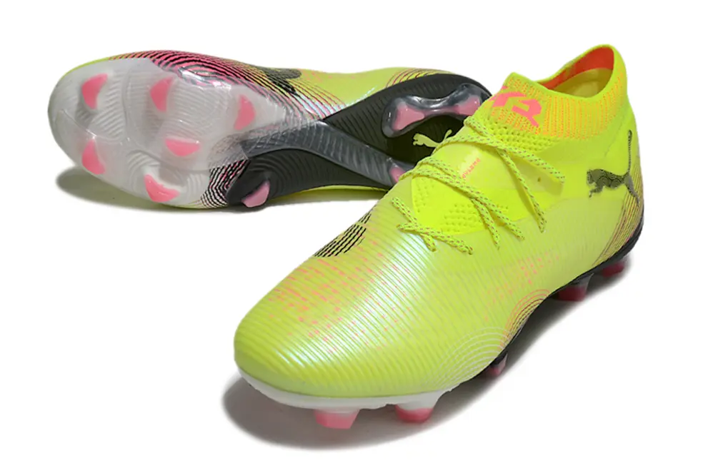 Puma Future 8 Ultimate FG - Yellow/Electric Yellow/Black Pink
