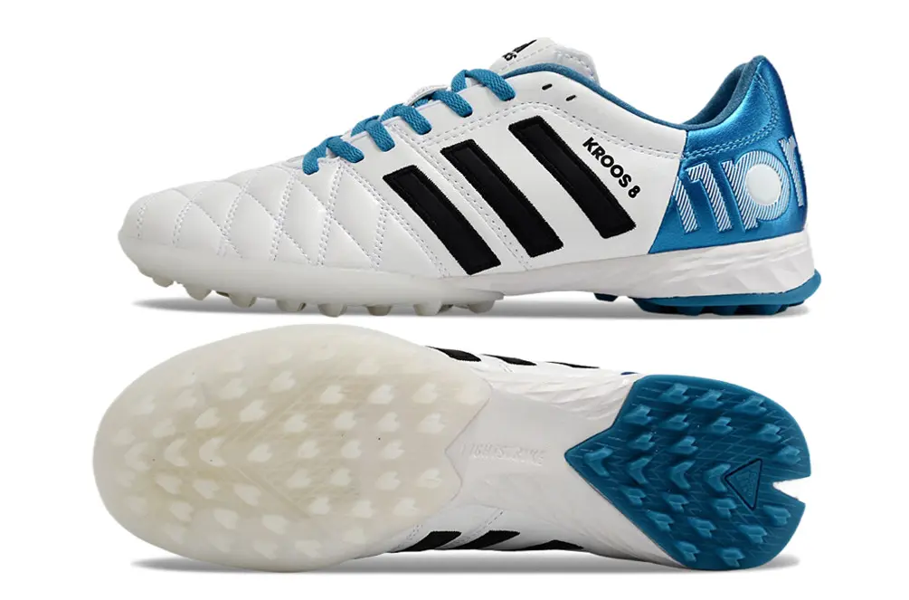 Toni Kroos x Adidas Adipure 11Pro TF - White/Blue Lagoon/Jet Black