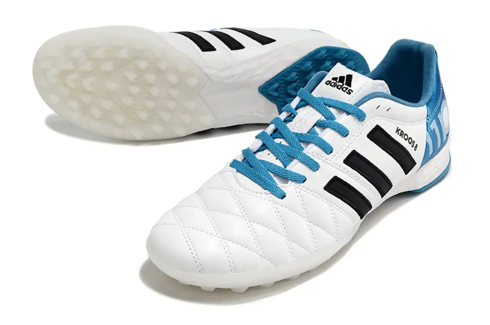 Toni Kroos x Adidas Adipure 11Pro TF - White/Blue Lagoon/Jet Black