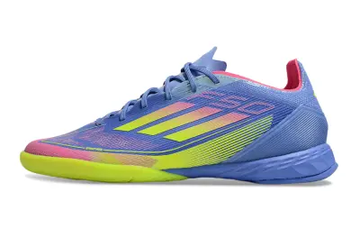 Adidas F50 Pro IC - Blue/Electric Yellow/Flamingo Pink