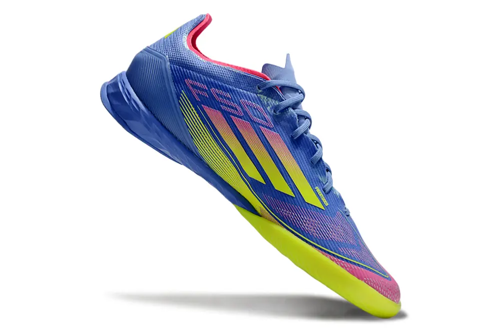 Adidas F50 Pro IC - Blue/Electric Yellow/Flamingo Pink
