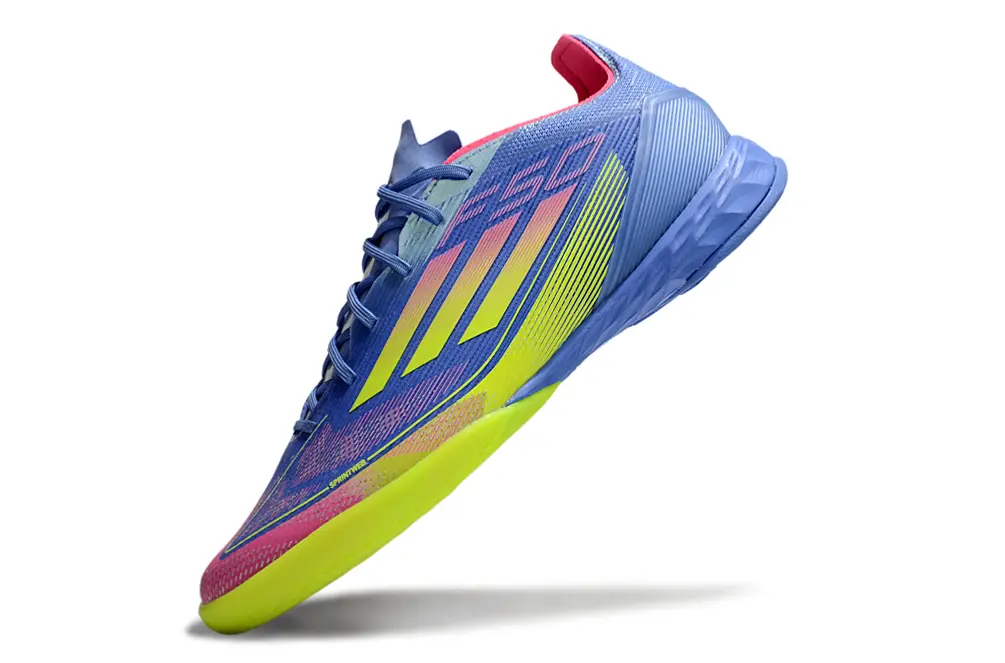 Adidas F50 Pro IC - Blue/Electric Yellow/Flamingo Pink