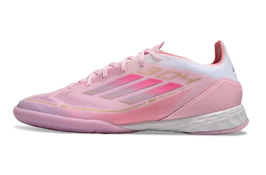 Lamine Yamal x Adidas F50 Pro IC - Pink/Soft Pink/White