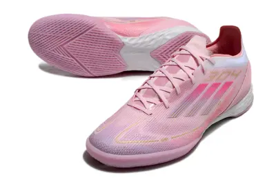 Lamine Yamal x Adidas F50 Pro IC - Pink/Soft Pink/White