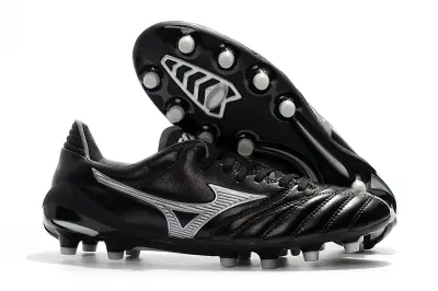 Mizuno Morelia Neo 2 FG - Black/Midnight Black/Shiny Silver