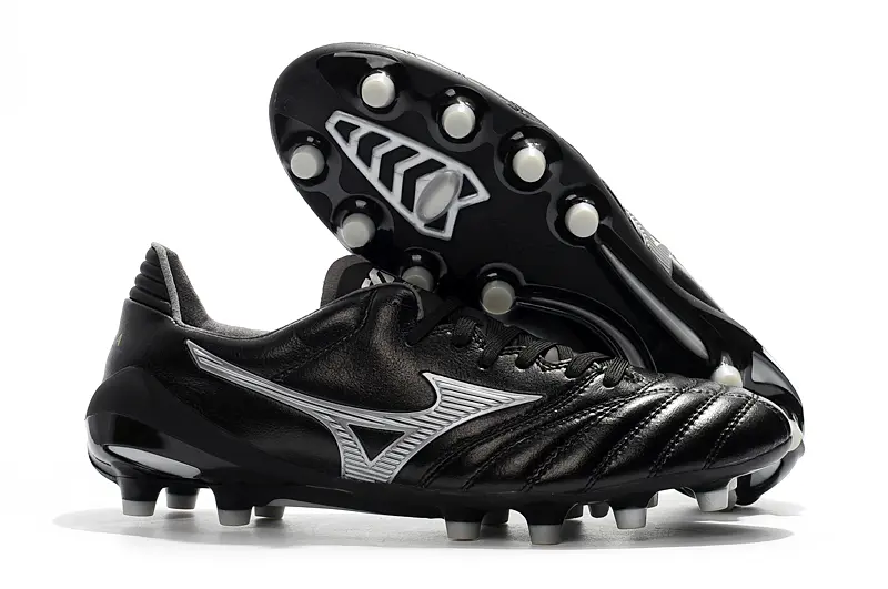 Mizuno Morelia Neo 2 FG - Black/Midnight Black/Shiny Silver