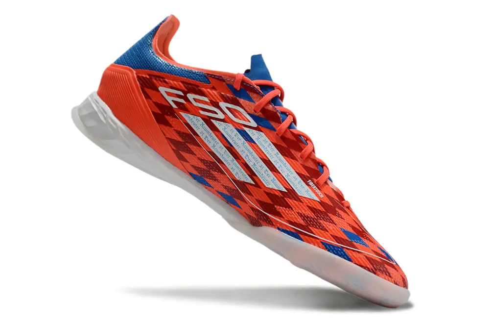 Thomas Müller x Adidas F50 Pro IC - Red/Vibrant Orange/Sky Blue