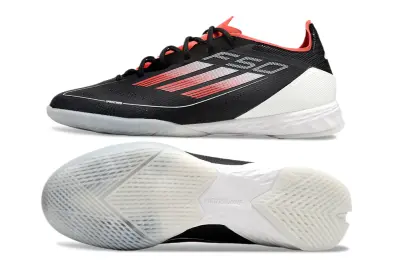 Adidas F50 Pro IC - Black/Crimson Red/White