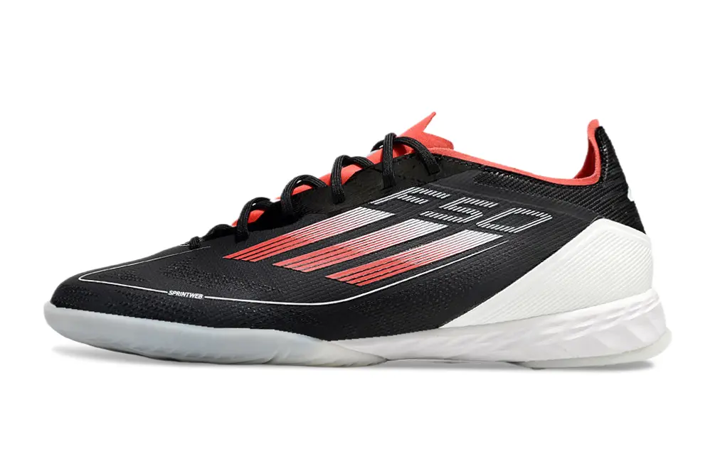 Adidas F50 Pro IC - Black/Crimson Red/White