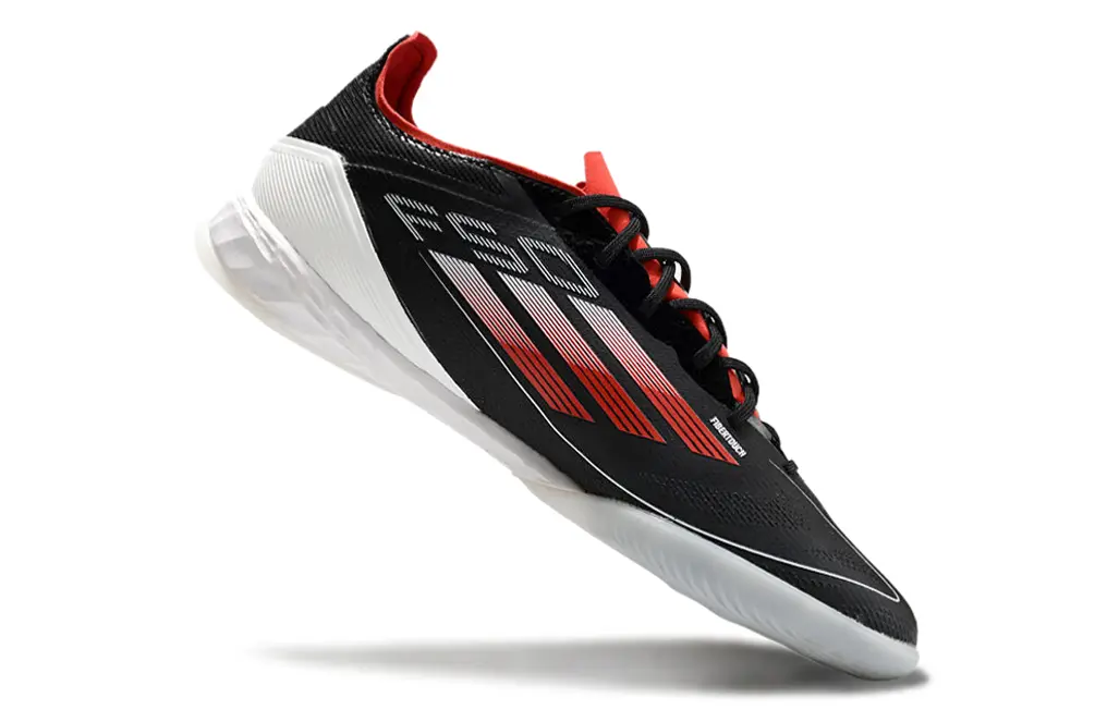 Adidas F50 Pro IC - Black/Crimson Red/White