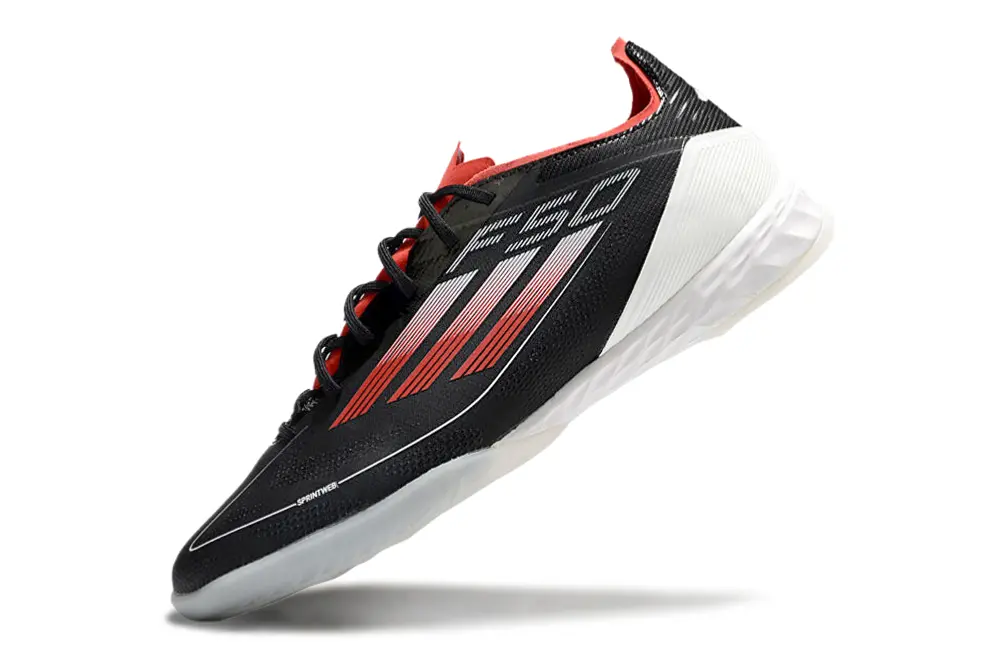 Adidas F50 Pro IC - Black/Crimson Red/White