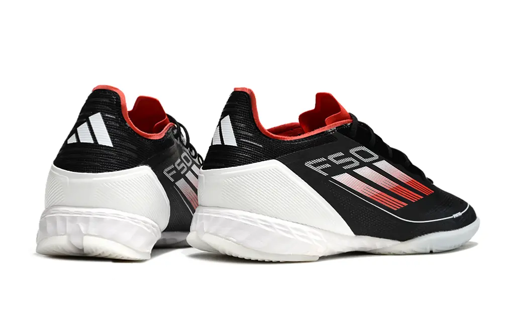 Adidas F50 Pro IC - Black/Crimson Red/White