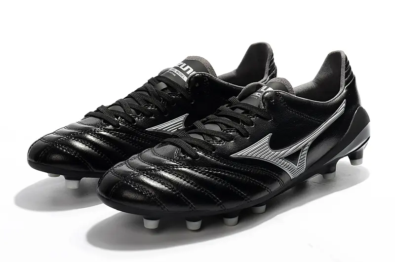 Mizuno Morelia Neo 2 FG - Black/Midnight Black/Shiny Silver