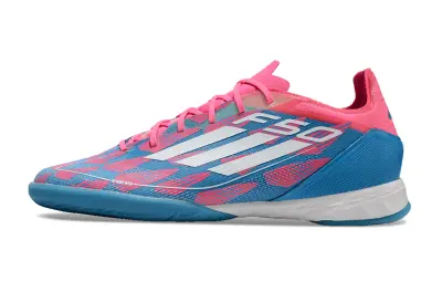 Adidas F50 Pro IC - Blue/Vibrant Pink/Turquoise Blue