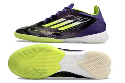 Adidas F50 Pro IC - Purple/Electric Lime/Black