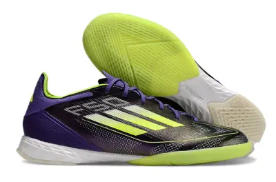 Adidas F50 Pro IC - Purple/Electric Lime/Black