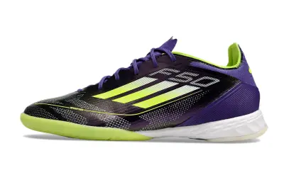 Adidas F50 Pro IC - Purple/Electric Lime/Black