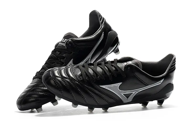 Mizuno Morelia Neo 2 FG - Black/Midnight Black/Shiny Silver