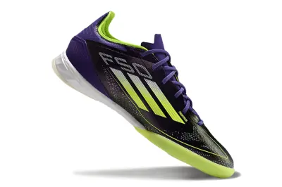 Adidas F50 Pro IC - Purple/Electric Lime/Black