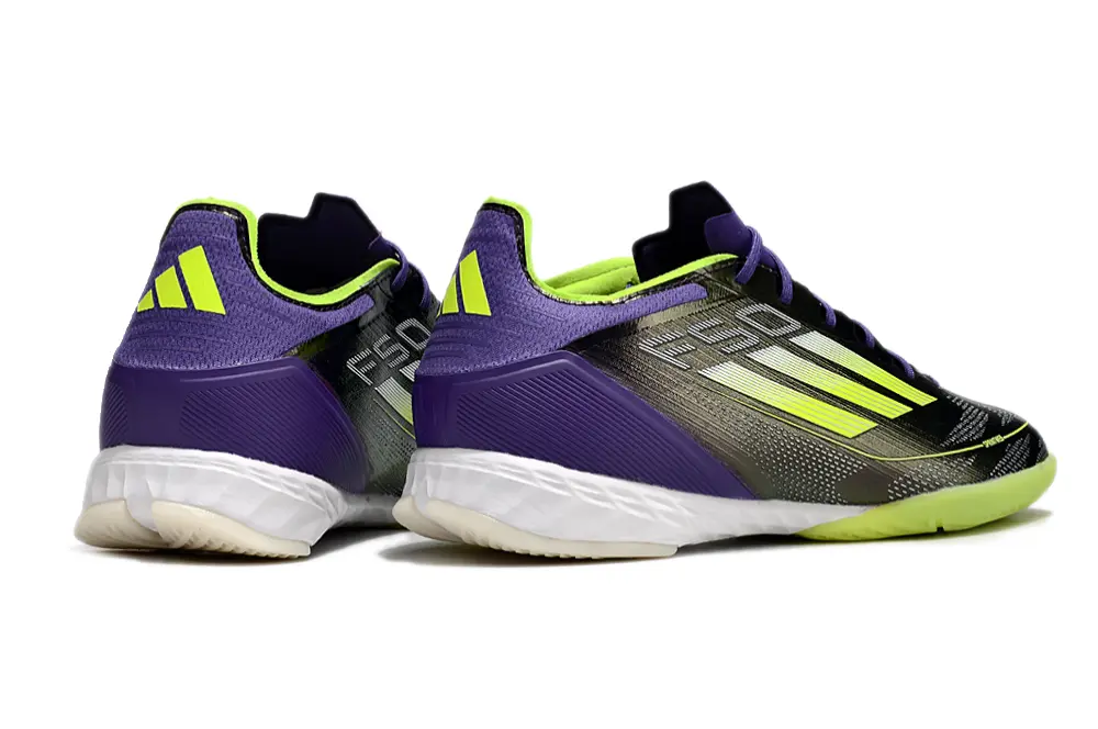 Adidas F50 Pro IC - Purple/Electric Lime/Black