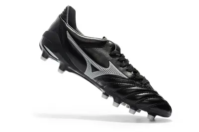 Mizuno Morelia Neo 2 FG - Black/Midnight Black/Shiny Silver