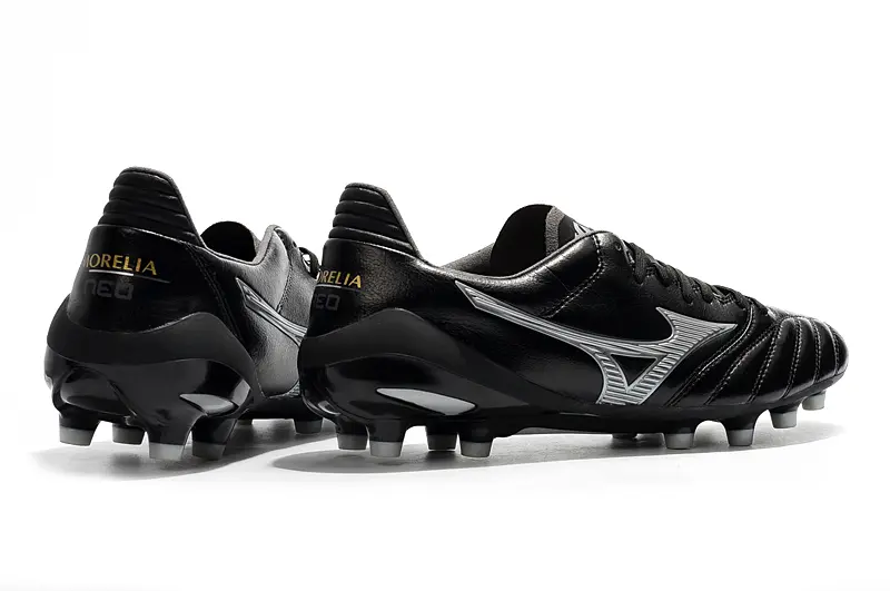 Mizuno Morelia Neo 2 FG - Black/Midnight Black/Shiny Silver