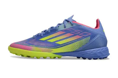 Adidas F50 Pro TF - Blue/Electric Yellow/Fuchsia Pink