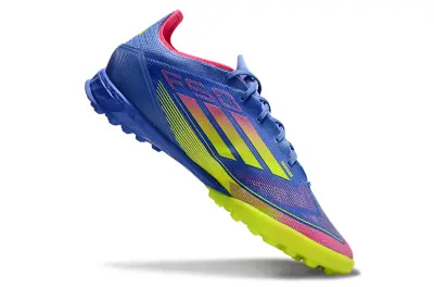 Adidas F50 Pro TF - Blue/Electric Yellow/Fuchsia Pink