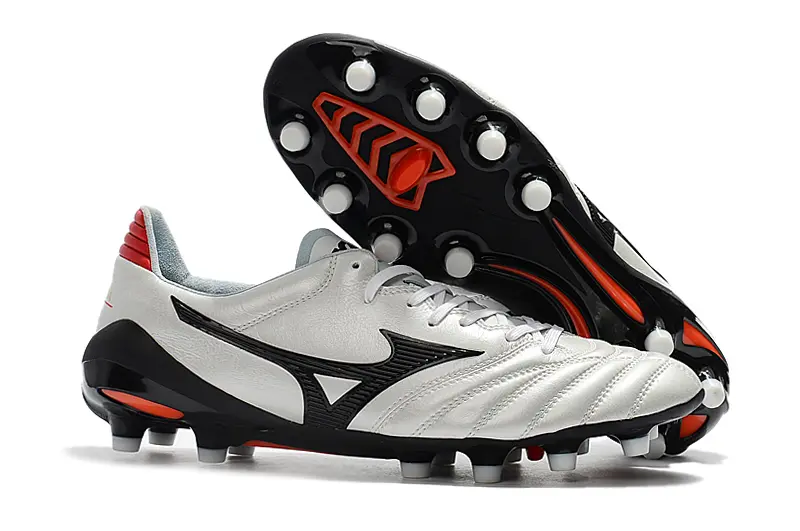 Mizuno Morelia Neo 2 FG - White/Black/Orange