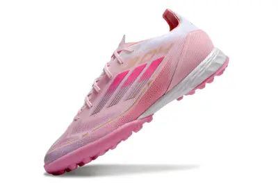 Lamine Yamal x Adidas F50 Pro TF - Pink/Soft Blush/Coral Pink