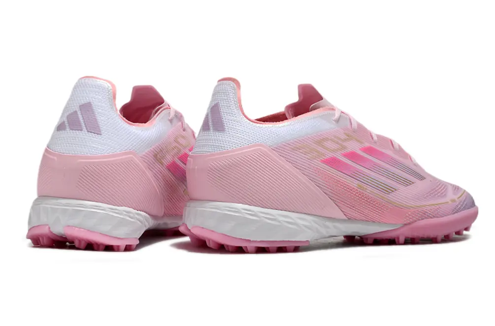 Lamine Yamal x Adidas F50 Pro TF - Pink/Soft Blush/Coral Pink