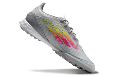 Adidas F50 Pro TF - Grey/Vibrant Pink/Neon Yellow