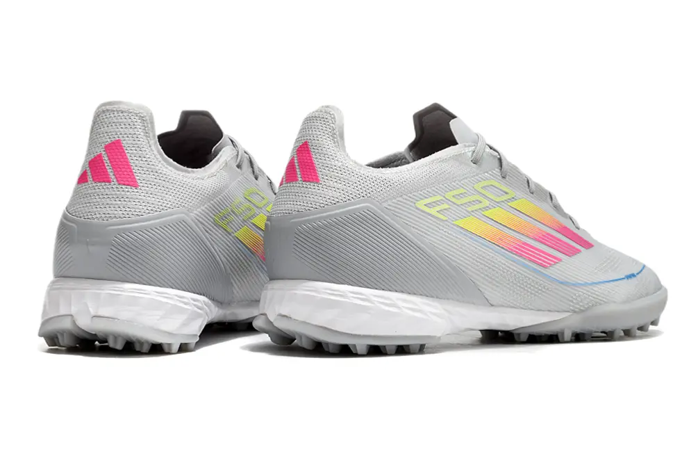 Adidas F50 Pro TF - Grey/Vibrant Pink/Neon Yellow