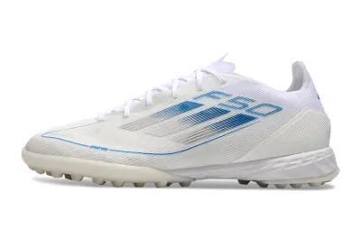 Adidas F50 Pro TF - White/Ice Blue/Crystal White