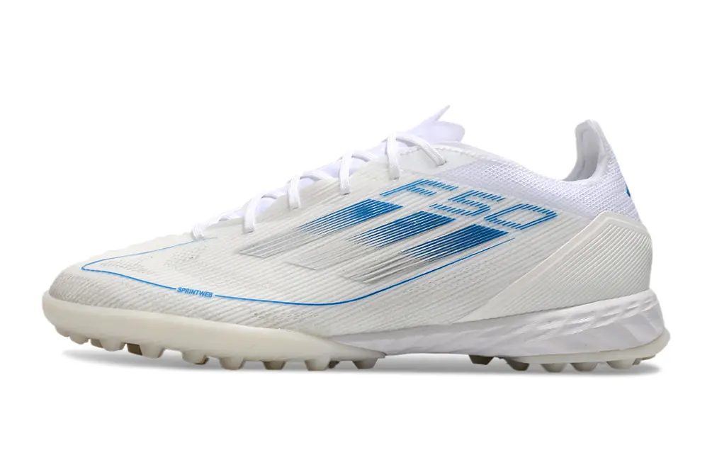 Adidas F50 Pro TF - White/Ice Blue/Crystal White