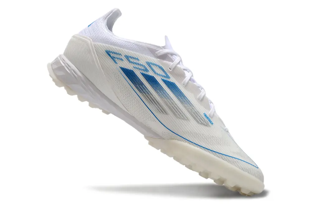 Adidas F50 Pro TF - White/Ice Blue/Crystal White
