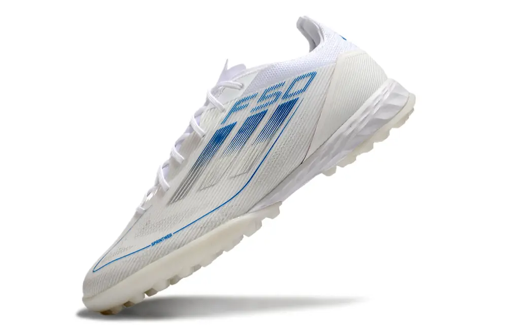 Adidas F50 Pro TF - White/Ice Blue/Crystal White