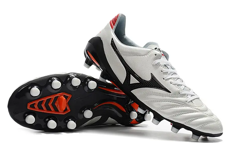Mizuno Morelia Neo 2 FG - White/Black/Orange