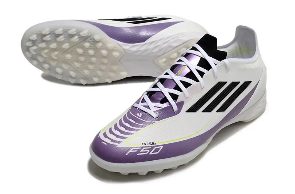 Messi x Adidas F50 Pro TF - Purple/Vibrant Purple/White Fusion