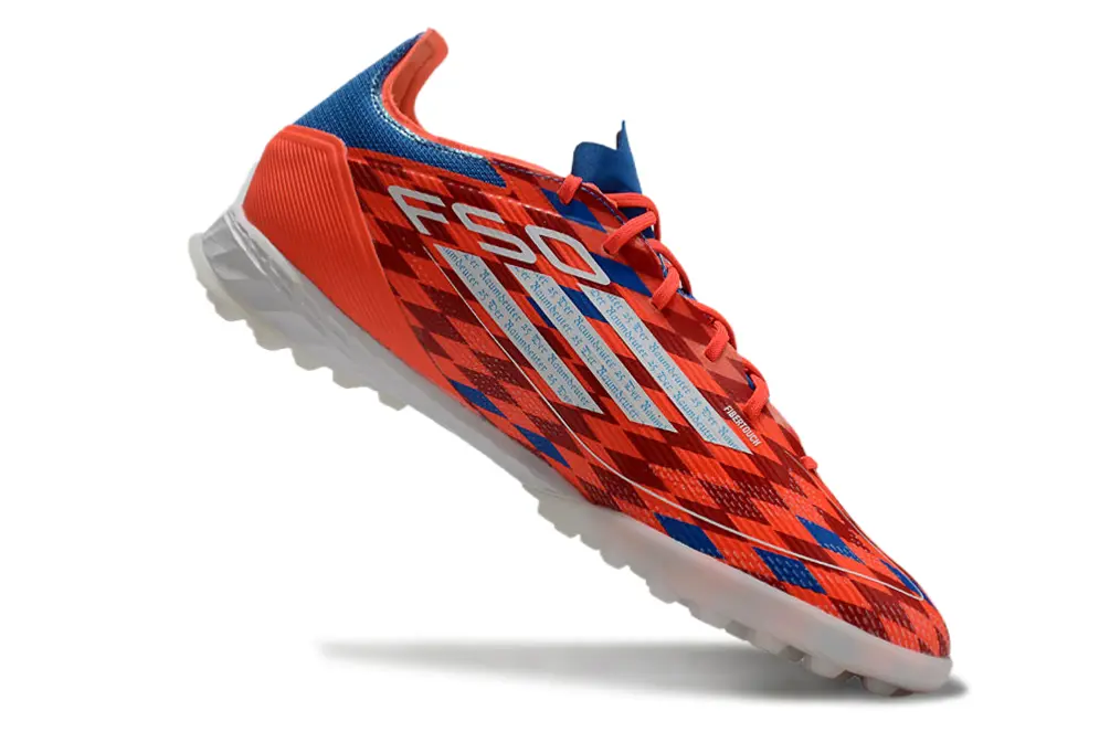 Thomas Müller x Adidas F50 Pro TF - Red/Electric Orange/Deep Blue